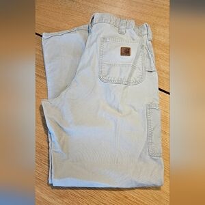 Carhartt Men's Cargo Pants - Light Gray